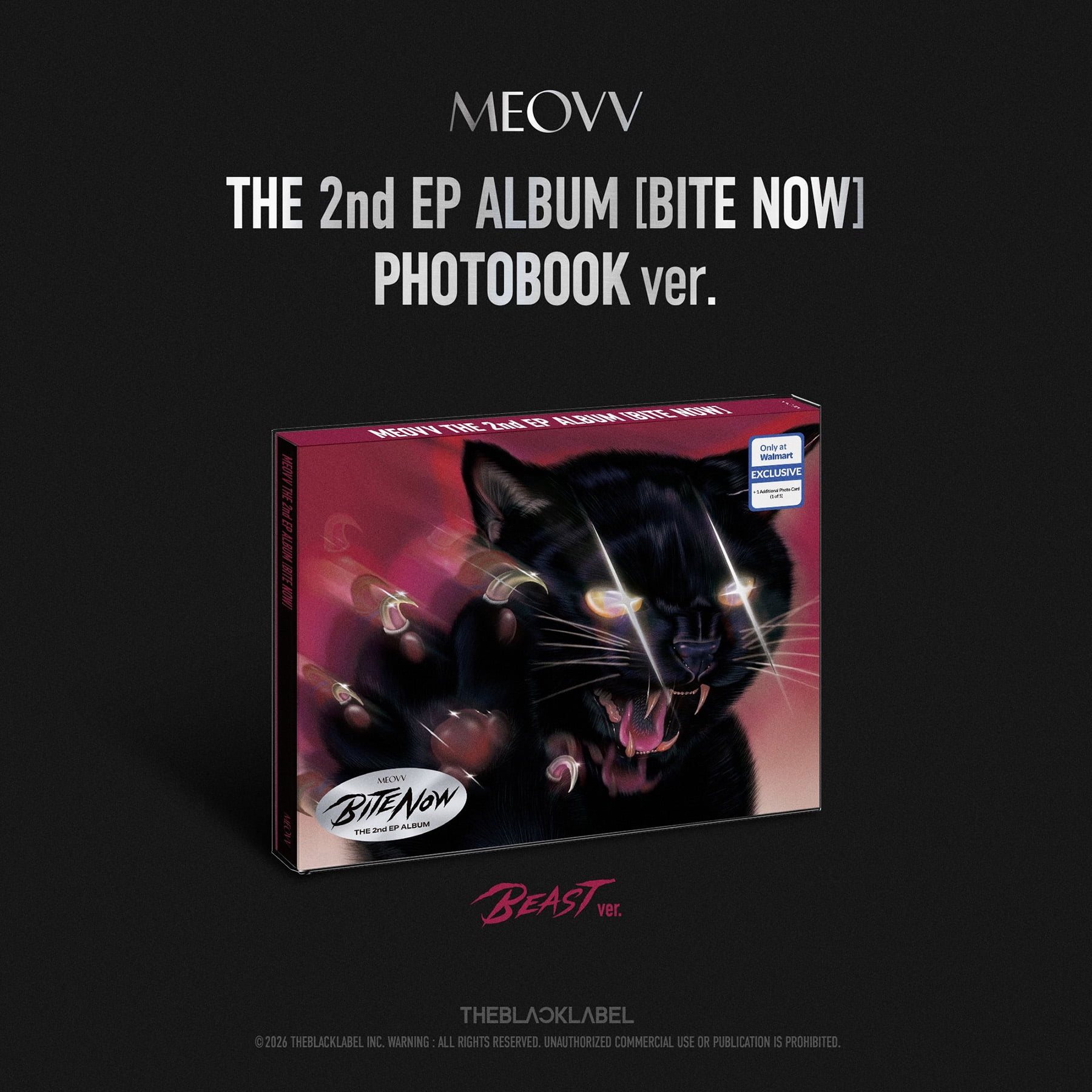 MEOVV - 2ND EP BITE NOW (BEAST VER.) (Walmart Exclusive) - CD