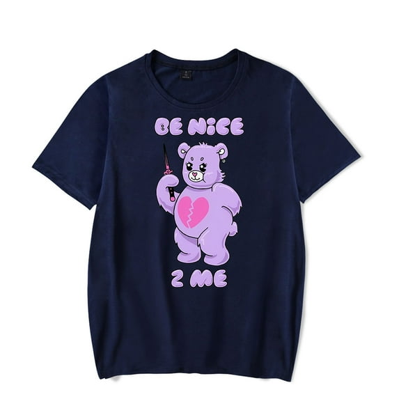 MEOVV Be Nice T-Shirt Men/Women Streetwear T-Shirt Shirt Short Sleeve