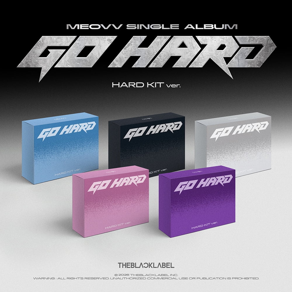 MEOVV - [GO HARD] Single Album HARD KiT 5 Version SET - Walmart.com