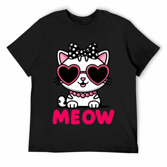 MEOW Encouraging Positive Message T-Shirt