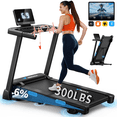 thumbnail image 1 of MERACH 2.5HP Folding Treadmill with Incline, Fitness Treadmill for Home with APP, 0.8-7.5MPH, LED Display, 1 of 9