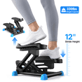 thumbnail image 1 of MERACH 3-in-1 Mini Stair Climber, Stair Stepper Workout Machine with Resistance Bands, Elliptical Climber, Health & Fitness Cardio Exercise Climber for Home Workouts, 1 of 9