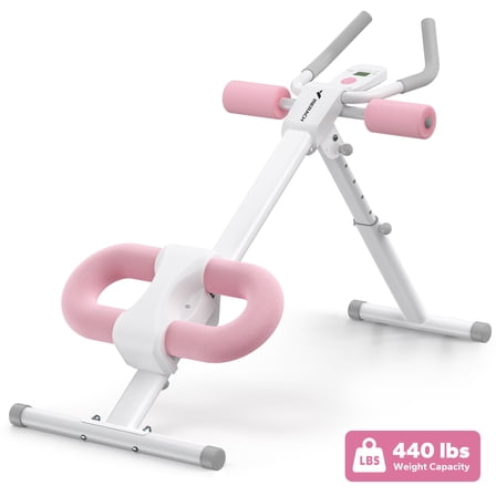 Red Ab Machine Relifesports Ab Machine, ab Workout Equipment for Home Gym, Height ...