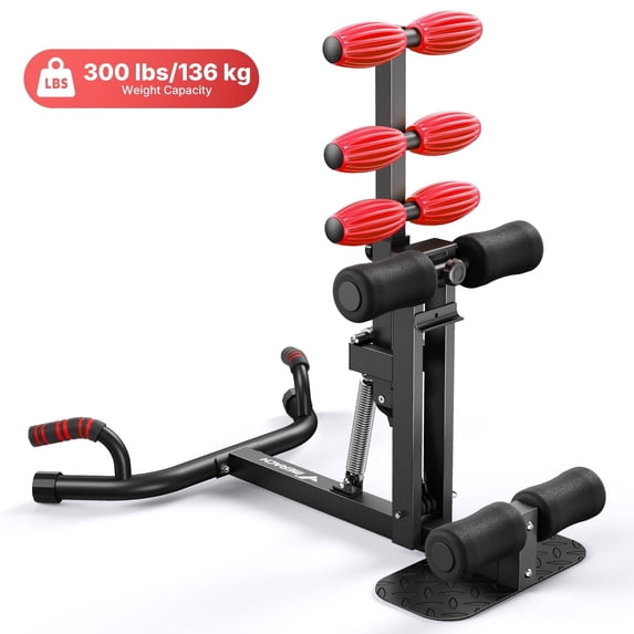 MERACH Deep Squat Machine for Glutes Workout, Adjustable Glutes Trainer for Home Gym, Hold up to 300lbs