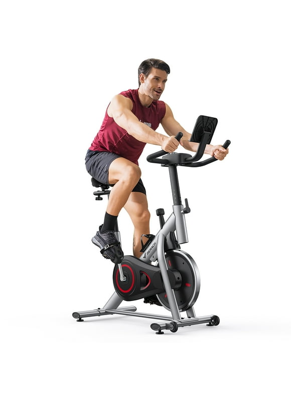 MERACH Exercise Stationary Bike 100 Resistance Levels Home Indoor Bike with Bluetooth Exclusive App