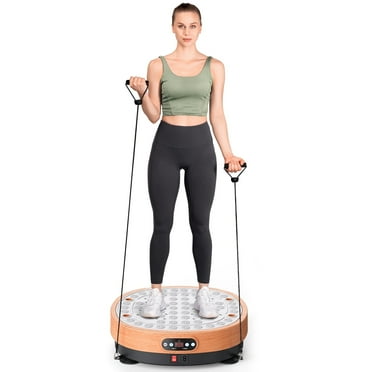 MERACH Foot Massager Vibration Plate Exercise Machine, Helps Relieves Leg Fatigue