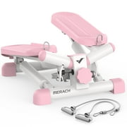 MERACH Portable Stair Stepper Mini Workout Twist Stepper Cardio Exercise Machine for Home Office Use Foot Pedal Exerciser