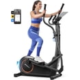thumbnail image 1 of MERACH Self-Generating Elliptical Machine for Home, Hyper-Quiet Magnetic Drive System, 16.5" Stride, Knob Control Console, 16 Resistance Levels, 330LBS Loading Capacity, 1 of 8