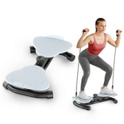MERACH Slim Waist Twister - 300 lbs Silent Ab Toner Machine for Women, Core Workout Board, Home Gym Equipment for Hourglass Figure & Love Handle Reduction