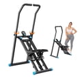 thumbnail image 1 of MERACH Stair Stepper Exercise Machine, Newly Upgraded 9 Levels Resistance Adjustable Climber, Compact Foldable Full-Body Workout Stepper Home Cardio Exercise Equipment, 1 of 8
