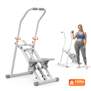 MERACH Stair Stepper, 3-Level Resistance Steppers for Exercise at Home, Full Body Exercise Equipment with Handlebar