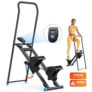MERACH Stair Stepper for Home Compact Foldable Vertical Climber - Full-Body Workout Stepper, Home Gym Cardio Exercise Equipment
