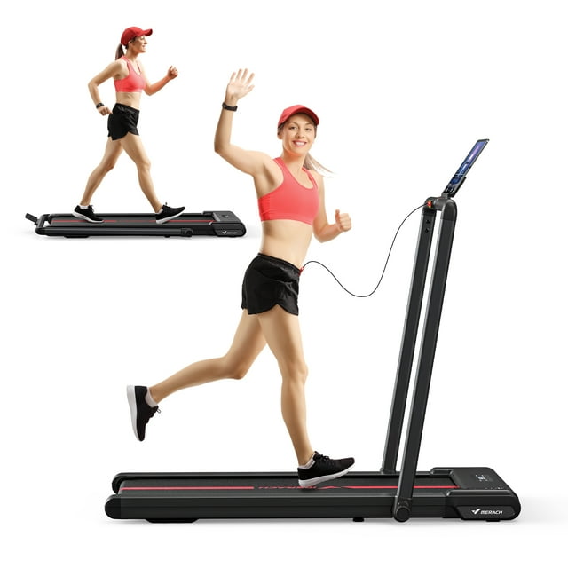MERACH Walking Pad Treadmill 2.25Hp, UltraQuiet Under Desk Treadmill 2