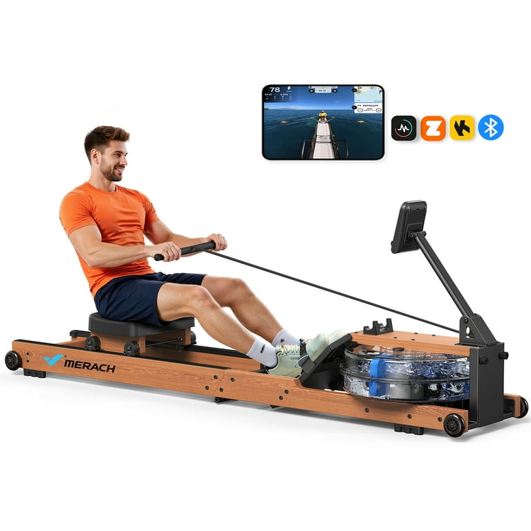 Indoor Rowing Best App For Waterrower MERACH Water Rowing