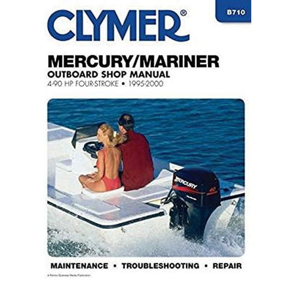 Pre-Owned MERC/MARNR 4-STROKE OB 95-06 (Clymer Manuals) Paperback
