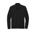 thumbnail image 1 of MERCER+METTLE Unisex Double-Knit Snap Front Jacket | Button Up Shacket for Men & Women, Collared Overshirt for Casual Wear - Deep Black S, 1 of 2