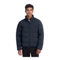 thumbnail image 1 of MERCER+METTLE Unisex Puffy Jacket | Water Resistant Winter Jacket for Men & Women, High Loft Insulation, Elastic Cuffs & Hem - Night Navy 4XL, 1 of 4