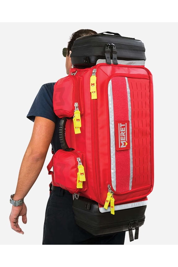 MERET M8101F OMNI™ PRO X Red Convertible Backpack Bag-Red