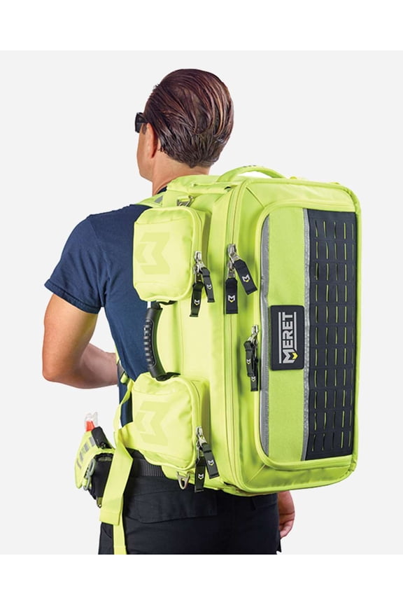 MERET M8101HV OMNI™ PRO X High Viz Yellow Convertible Backpack Bag-High Viz Yellow