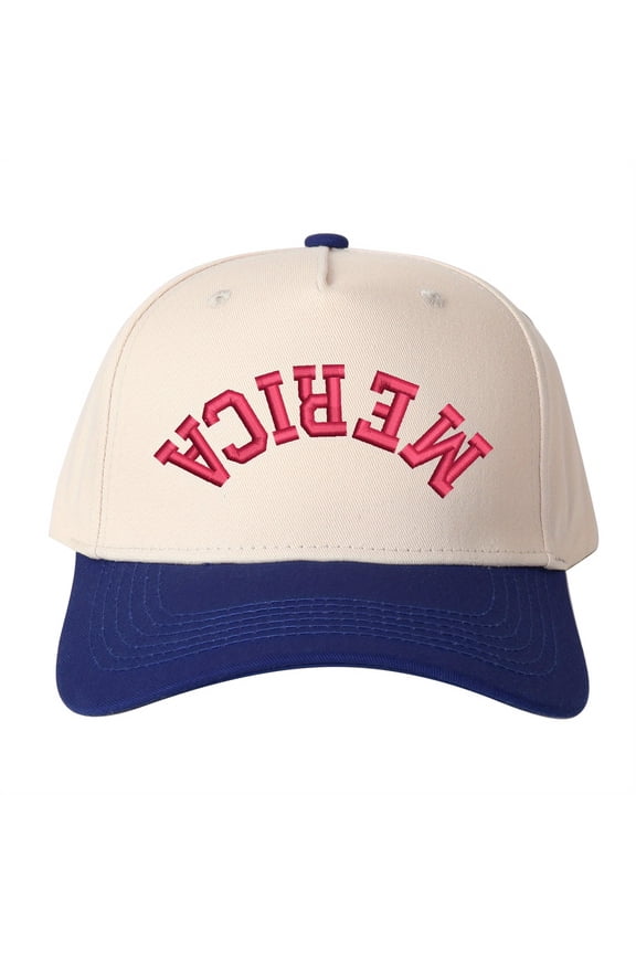 'MERICA Embroidered Patchwork Trucker Cap | Adjustable Unisex Snapback, American Pride Essential