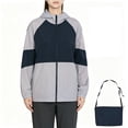 thumbnail image 1 of MERIDIANA Women's Lightweight Jacket - Packable Hooded Windbreaker with Sling Bag, 1 of 8