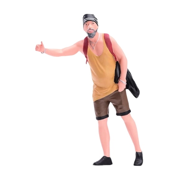 MERIGLARE 1:18 Scale Man Miniature Figure Small Miniature People Figurine DIY Projects