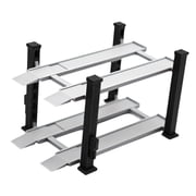 MERIGLARE 1/64 Diorama Car Display Case Alloy Car Model Toy Display Stand Simulation Decorative Mini Model Cars Storage Shelf Show Case black