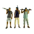 thumbnail image 1 of MERIGLARE 1/64 Diorama Figures Resin Figures Pose Scene Male Figures Handpainted Miniature Dollhouse Decor Gifts Micro Landscapes Decor 3Pcs, 1 of 8