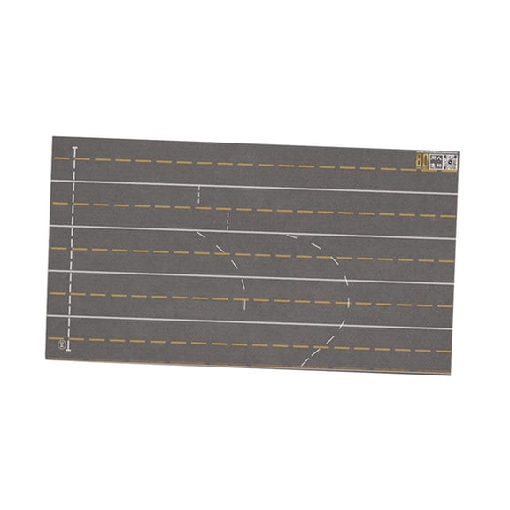 MERIGLARE 1/64 Scale Parking Lot Mat Miniature Display Scene Collection Gift Layout Garage Diorama Pad Car Model Photography Background
