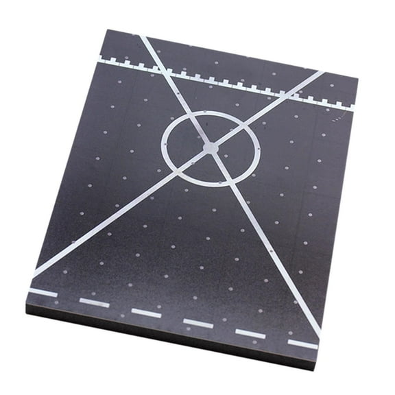 MERIGLARE 1/72 Fighter Airport Runway Model Scene Model Supplies Gift Aviation Ornament Wooden Simulation Aircraft Parking Apron Style D