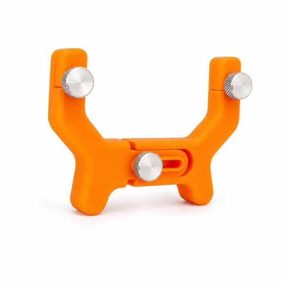 MERIGLARE 1 Ergonomic Curved Sanding Tool Compact Hand Sander Deformable Model Finishing Block for GK Gundam Craft Orange Upgrade
