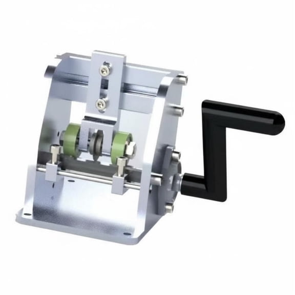 MERIGLARE 1 Manual Edge Banding Cutter Slitting Machine Durable Metal Body 5.91 Inch Portable for Cabinetry Panels Woodworking Shop Crafting Tasks