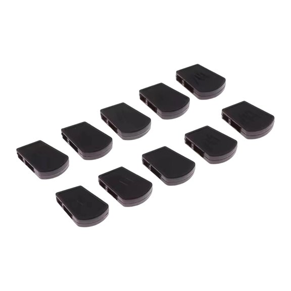 MERIGLARE 10 Pieces Electric Digital Piano Rubber Piano Accessories,Repair Sturdy Maintenance Lightweight for PX330 PX750 White key
