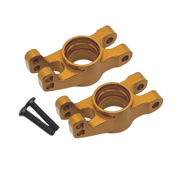 MERIGLARE 2 Pieces 1/14 RC Car Rear Cup 1/14 RC Car Replacement Parts for RC Car Truck Gold