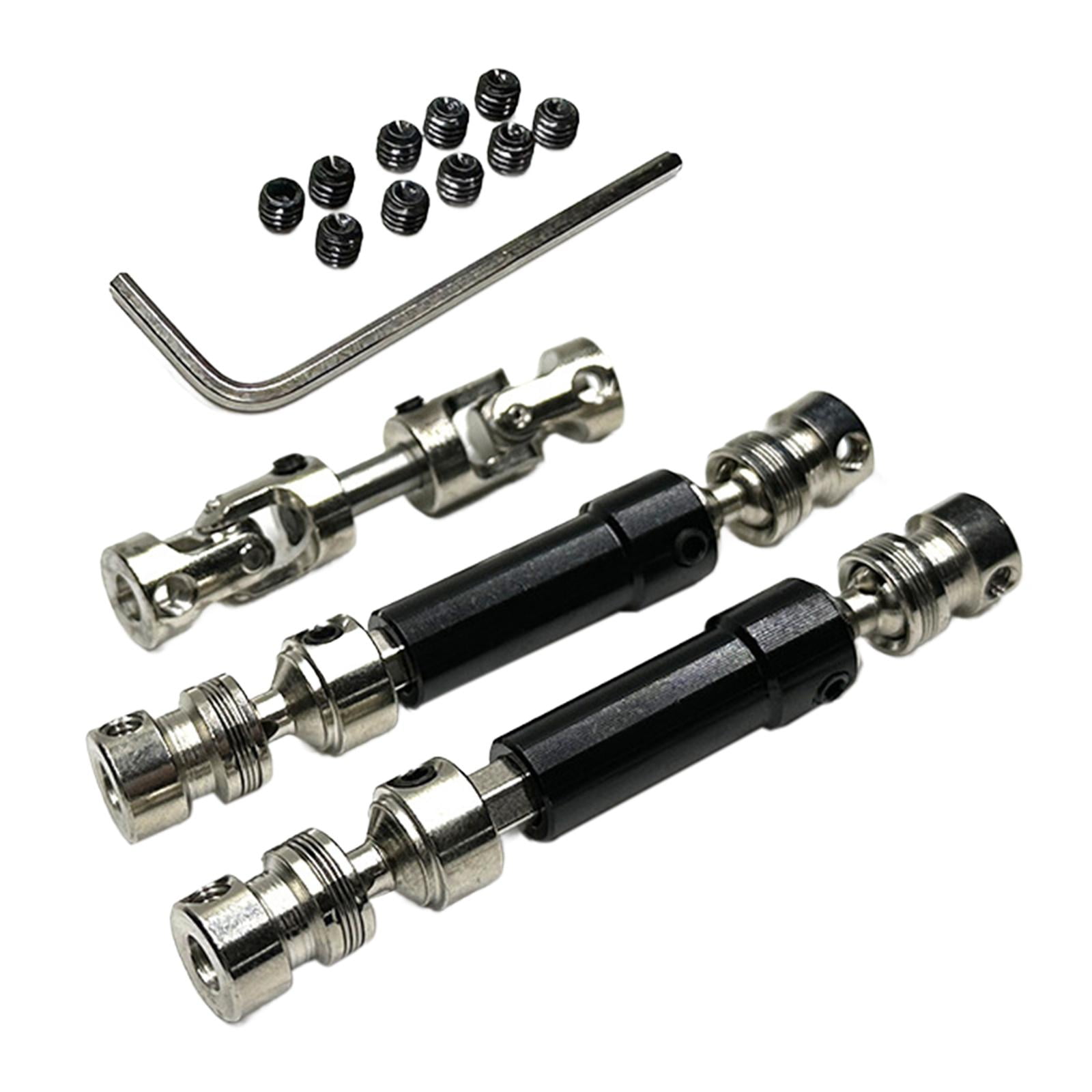 MERIGLARE 2 Pieces RC Drive Shaft, CVD Center Driving Shaft, Front Rear ...