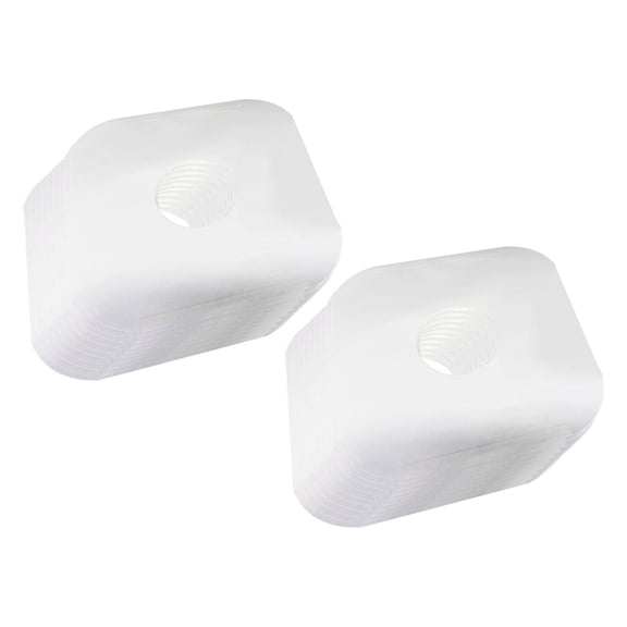 MERIGLARE 20Pcs 12 inch Paper Inner Sleeves Album Covers Anti Static White Kraft Paper Round Corners Protection Covers Record Protecter