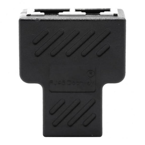 MERIGLARE 3x1 Pc 1 To 2 Ways LAN Ethernet Network Cable Splitter Connector Adapter 3 Pcs