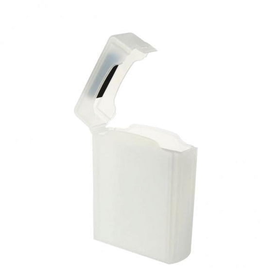 MERIGLARE 3xDouble 2.5" HDD SSD Enclosure External Case Storage Box White 3 Pcs