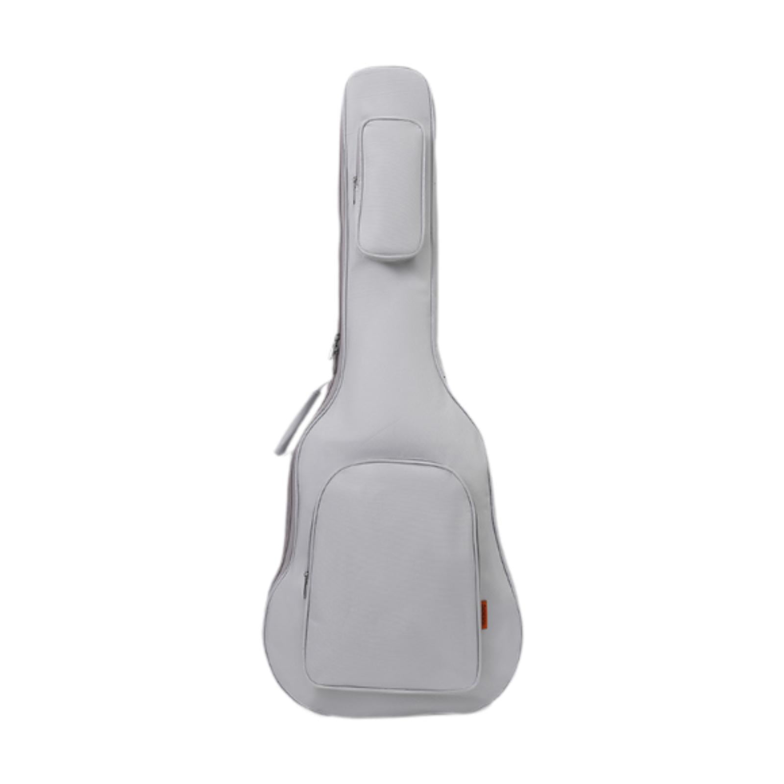 MERIGLARE 40 41 inch Guitar Bag Acoustic Classical Guitar Case Soft with Zippers with Handle and Pockets Professional Backpack Portable Gray