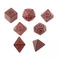 thumbnail image 1 of MERIGLARE 4x7 PCS Antique Acrylic Polyhedral RPG Role Playing Game Toys Red 4 Pcs, 1 of 8