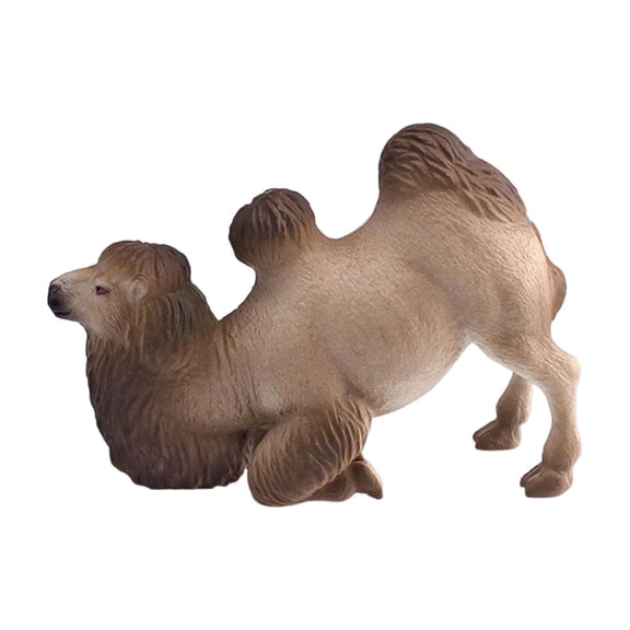 MERIGLARE Animal Sculpture Desert Camel Miniature Figurine Versatile Craft Collectible Birthday Gift Sand Table Decor Tabletop Ornament Style E