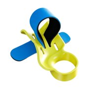 MERIGLARE Badminton Grip Help Racket Handle Isolator Training Aid Ergonomic Sports Assistant Tennis Grip Correction Trainer Lightweight Material Suitable for Group Training Personal Blue Yellow