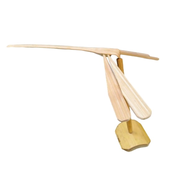 MERIGLARE Bamboo Dragonfly Toy Flying Dragonfly Hand Helicopter Propeller DIY Assembly Toy for Kids Physical And Cognitive Development Suitable for Family Recre S