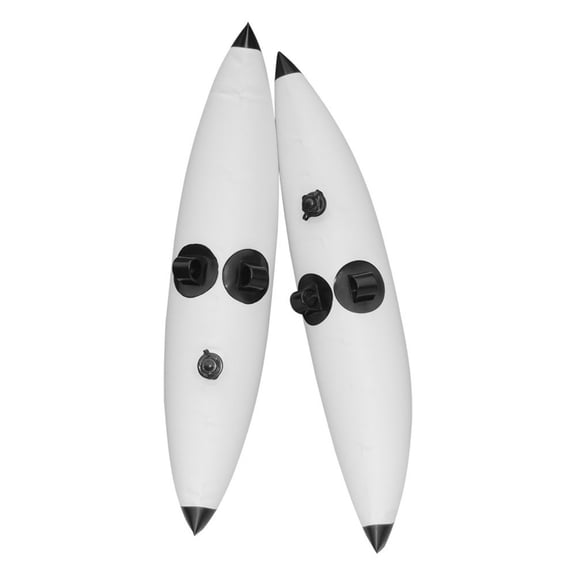 MERIGLARE Canoe Outrigger Stabilizer Floats Inflatable Pointed End Design for Improved Side Stability for Fishing Standing and Learning Balance