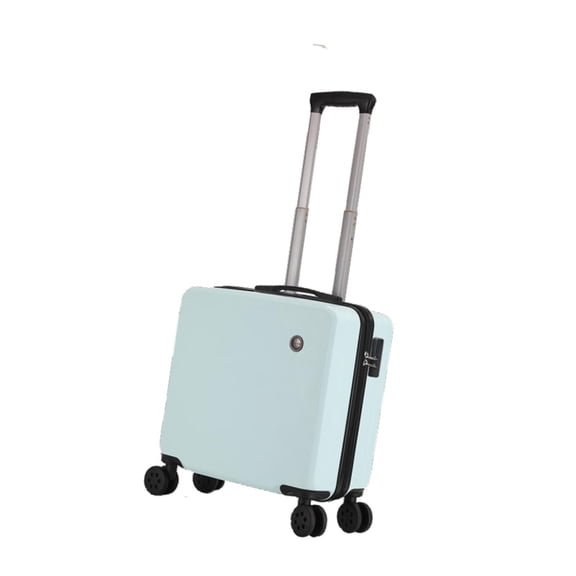 MERIGLARE Carry on Luggage Hard Shell Suitcase Travel Luggage Lightweight 16.54x17.72x8.66inch Outdoor Trips Gift with Combination Lock Green