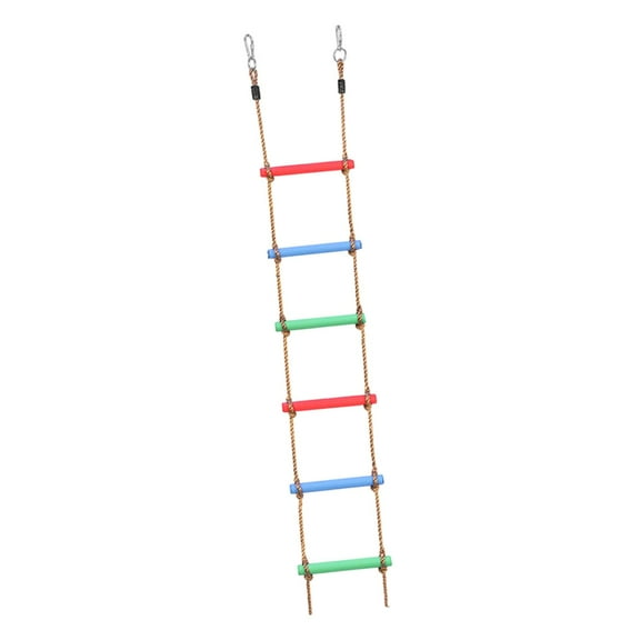 MERIGLARE Climbing Rope Ladder Six Steps Accessories Ladder for Kids for Boys Girls Kids
