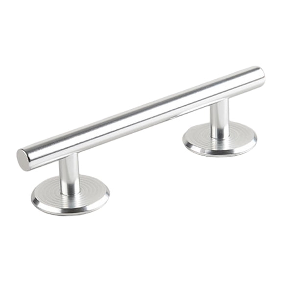 MERIGLARE Fingerboards Round Rails Accessories Prop Toy Park Professional Versatile Deck Great Add Finger Skateboard Rail Obstacle Rail Silver 15 cm