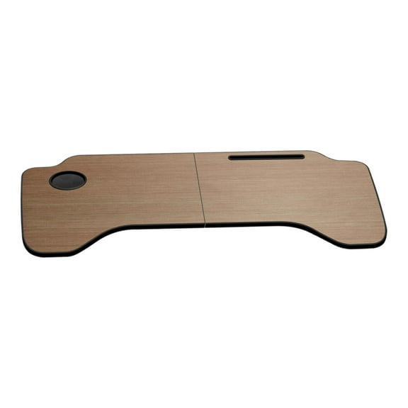 MERIGLARE Folding Car Laptop Tray Car Travel Table Desk Cup Holder Tray Comfortable Auto Interior Accessory Steering Wheel Eating Table