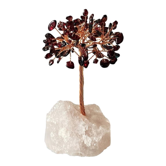 MERIGLARE Fortune Trees Statue Bonsai Money Tree Office Mini Bookshelf Decorative Fireplace Desk Collection Chinese Feng Shui Sculpture Style D