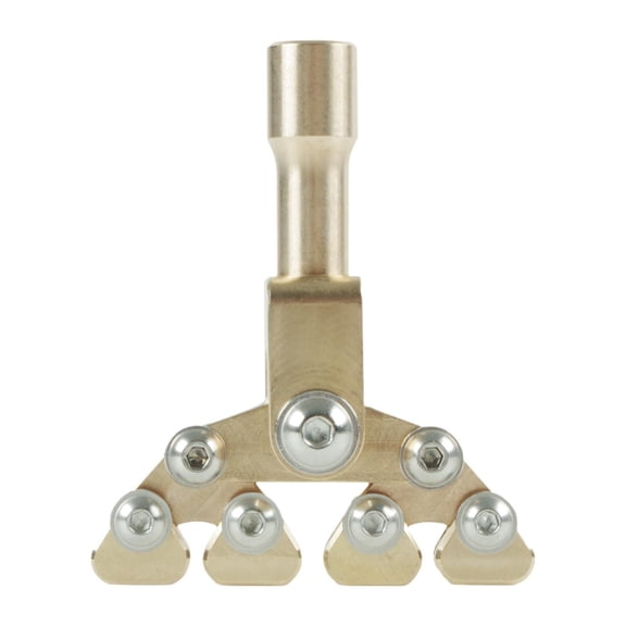 MERIGLARE Fret Press Luthier Tool Fret Board Curvatures Musical Instrument Accessory for Electric Acoustic Guitar Portable Professional